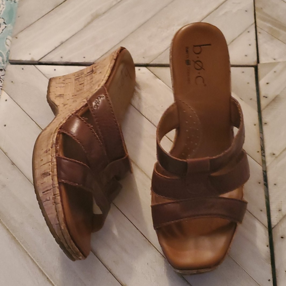 B.o.c Born Concepts Size 8 M Brown Leather